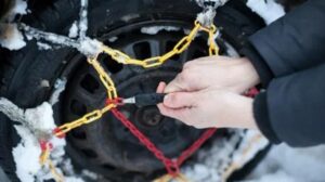 Цепи противоскольжения для обеспечения безопасности на площадках и в зонах парковки